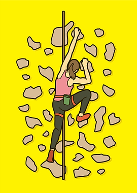 Girl Climbing