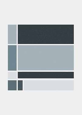 Mondrian style art