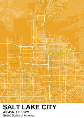 salt lake city color map