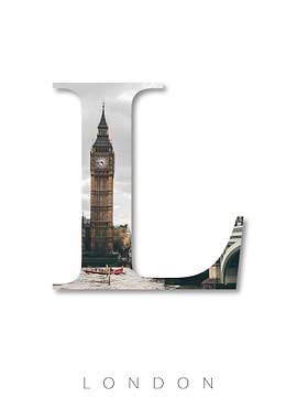 Alphabet Letter L London