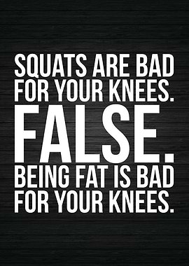 Squats Are Bad For Knees