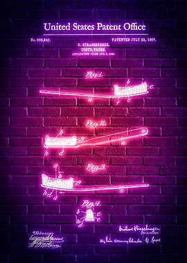 Toothbrush Patent 1907