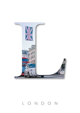 Alphabet Letter L London