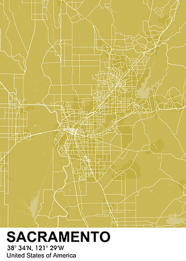 sacramento color map