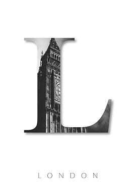 Alphabet Letter L London