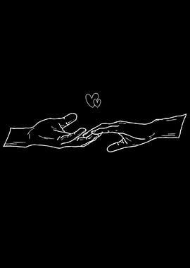 Hands Of Love Couple