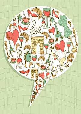 Travel Speech Bubble