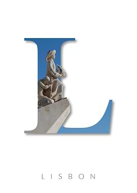 Alphabet Letter L Lisbon