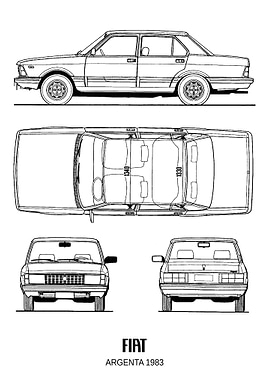BNW Fiat Argenta 1983