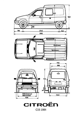 BNW Citroen C15 1984