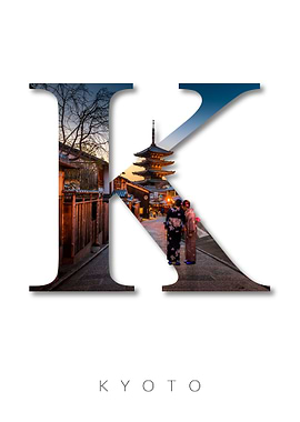 Alphabet Letter K Kyoto