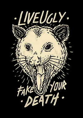 live ugly fake your death