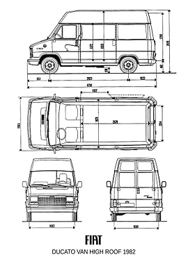 BNW Fiat Ducato VAN HIGH R