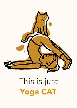 This is just Yoga Cat