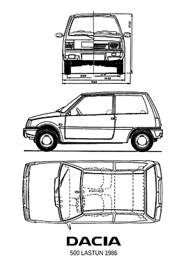 BNW Dacia 500 Lstun 1986