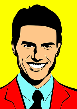 Tom Cruise Smile Pose