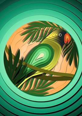 Yellow Collared Lovebird