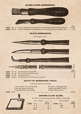 Artist Material Burnishing