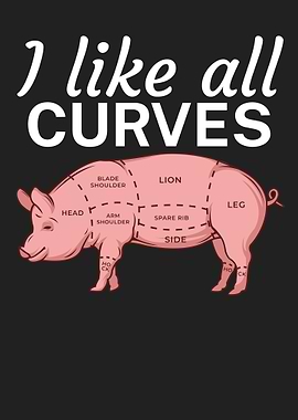 I like all curves