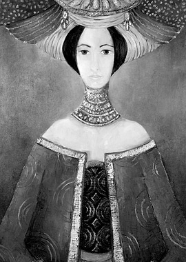 Vintage portrait woman