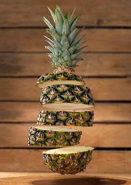Sliced Pineapple