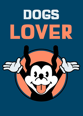 Dogs Lover Cartoon