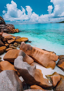 Beautifully Shaped Granite