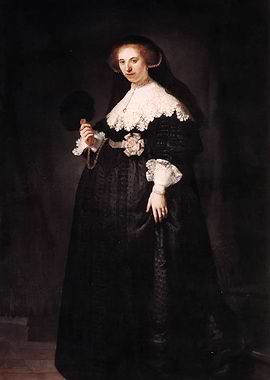 Pendant portraits Rembrand