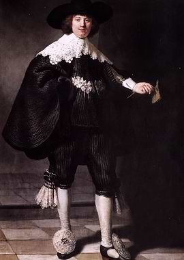 Pendant portraits Rembrand