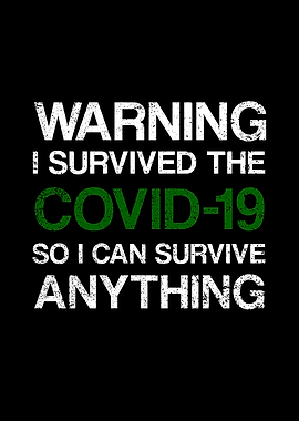 Warning Covid19 Poster