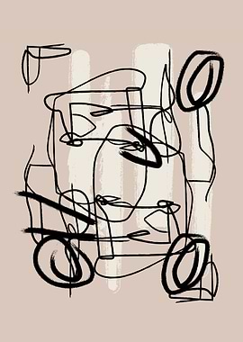 Abstract Nude Artwork