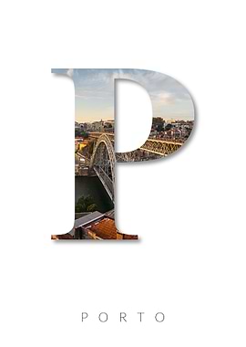 Alphabet Letter P Porto