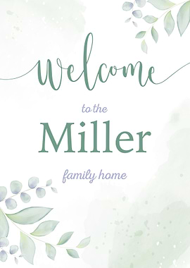 Welcome Miller Family