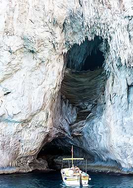 Cave in Capri