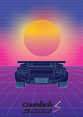 Countach Poster