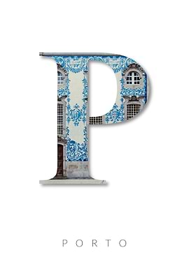 Alphabet Letter P Porto