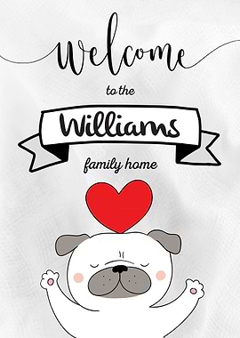 Williams Family Home Dog