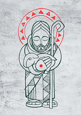 Jesus Christ Good Shepherd