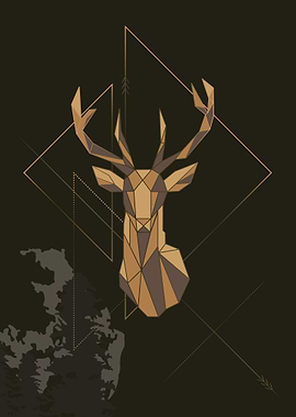 Geometric Deer