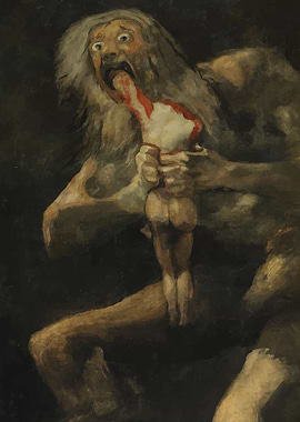 Saturn Devouring His Son