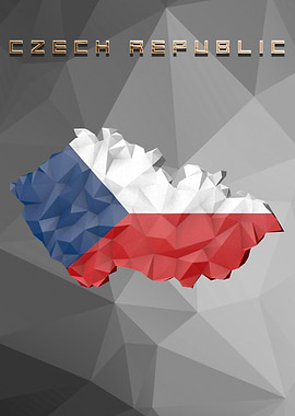 Czech Republic Country Map