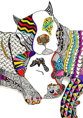 Cute Pit Bull love you