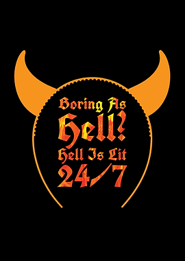 Hell Is Lit Satanism Gift