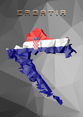 Croatia Country Map