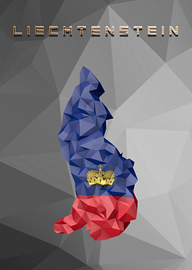 Liechtenstein Country Map