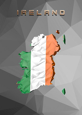 Ireland Country Map