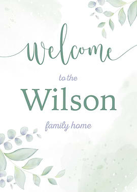 Welcome Wilson Family