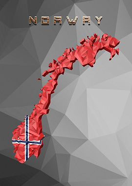 Norway Country Map