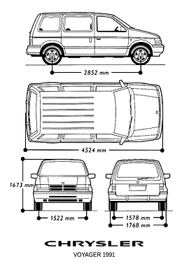BNW Chrysler Voyager 1991