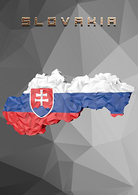 Slovakia Country Map